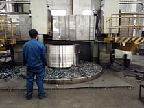 Rough machining lathe 1