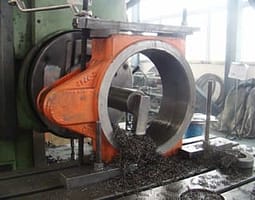 Boring machine machining 1
